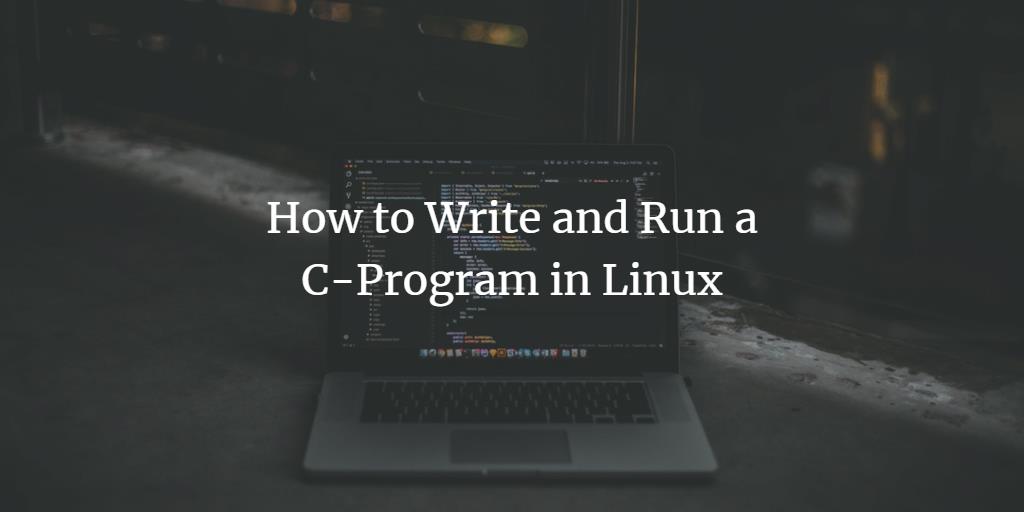 Compile c programs terminal